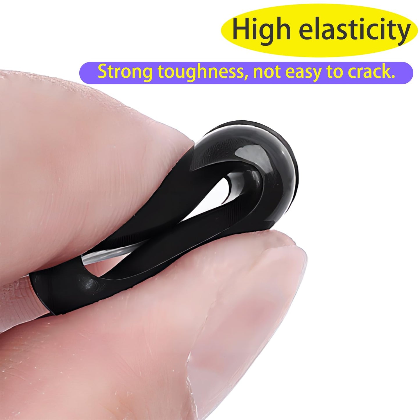 Qrity 20 PCS Rubber Grommets Cable Railing, Car Grommet, Cable Railing Protective Sleeves for Metal Posts, ID 12mm Mount Dia 14mm