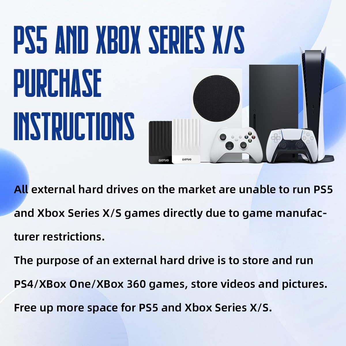 Portable External Hard Drive Storage Expansion Mobile HDD USB 3.0 for PC, Mac, Desktop, Laptop, PS4, PS5, Xbox One X/S, Xbox 360, Xbox Series X/S, Office & Game (Red, 1TB)