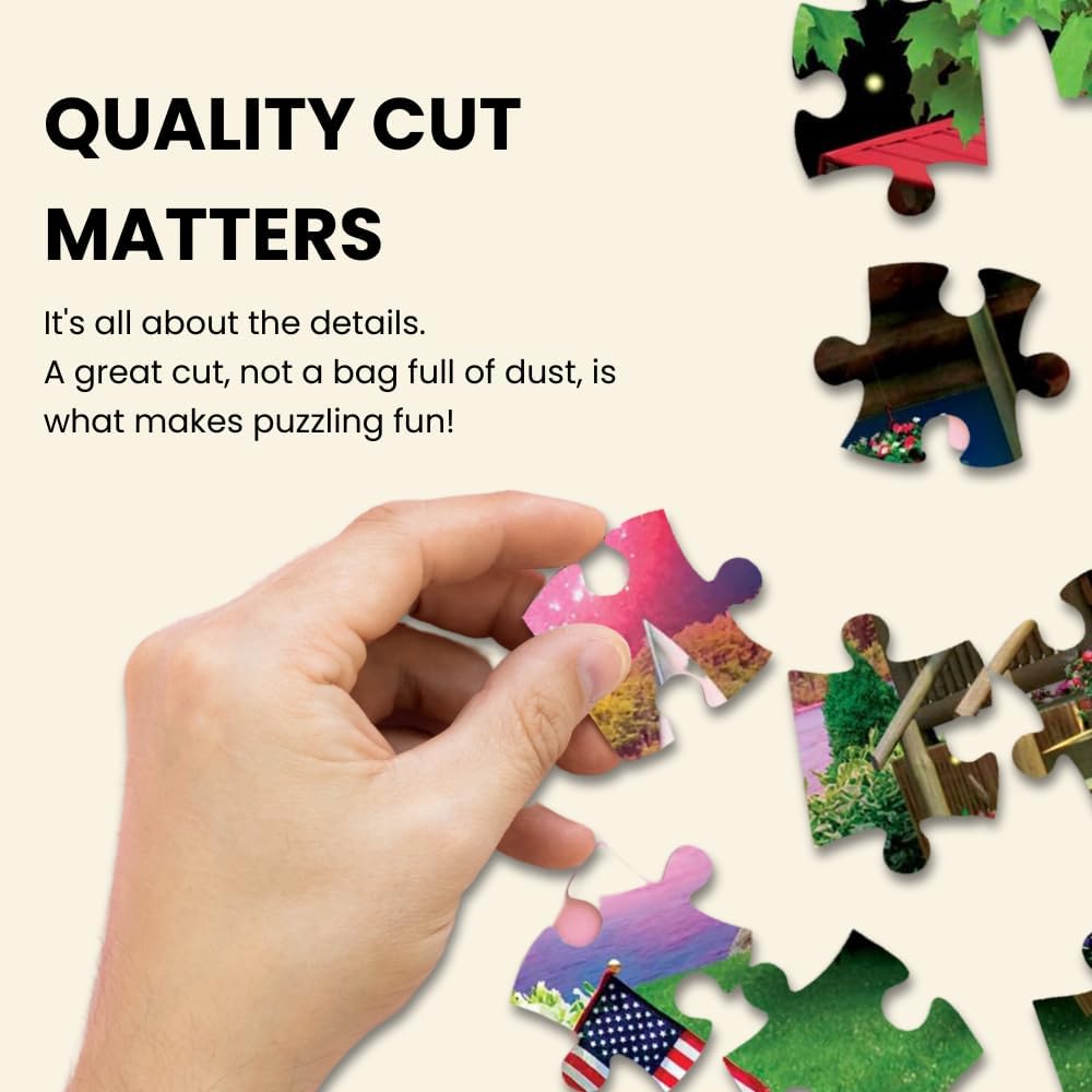 MasterPieces - 300 Piece Jigsaw Puzzle, Large EZ Grip, Goldfinch Farms, Adult & Family Fun, Non-Glare, 18"x24", Puzzles 300 Pieces for Adults