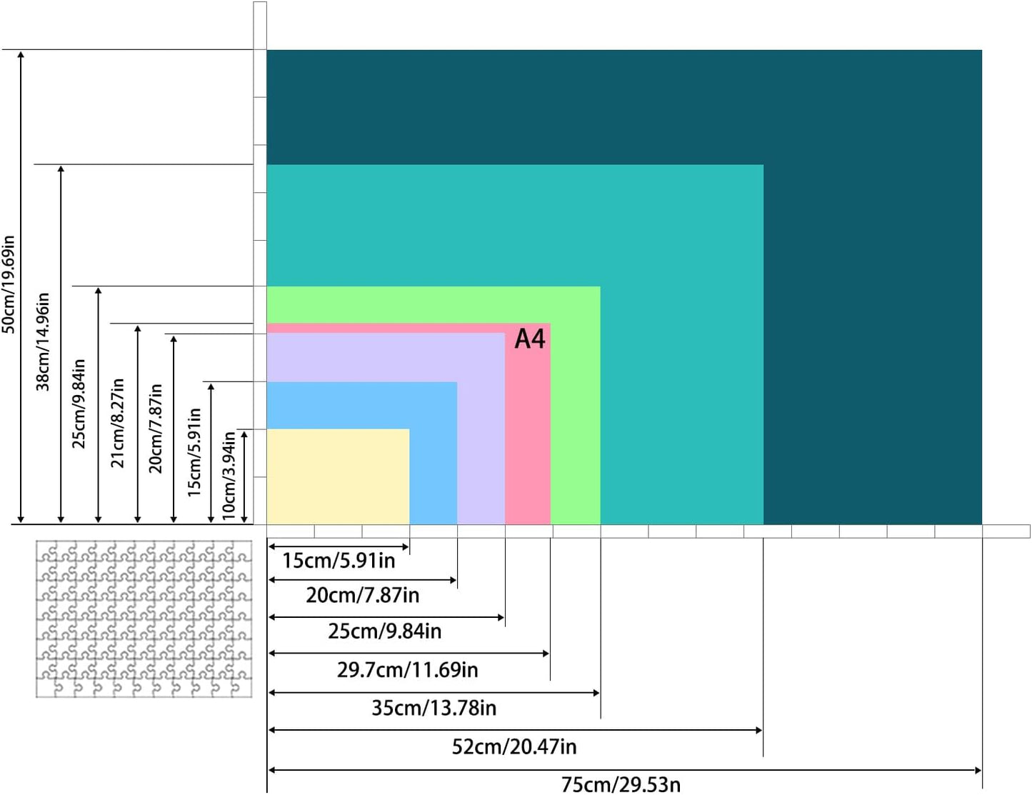 Personalized Puzzle for Photo - Custom 120/200/300/500/1000 Piece Jigsaw Puzzle for Adults & Couples & Family - Unique Gifts for Weddings, Anniversaries,Graduation- Create Your Own Puzzle with Photos