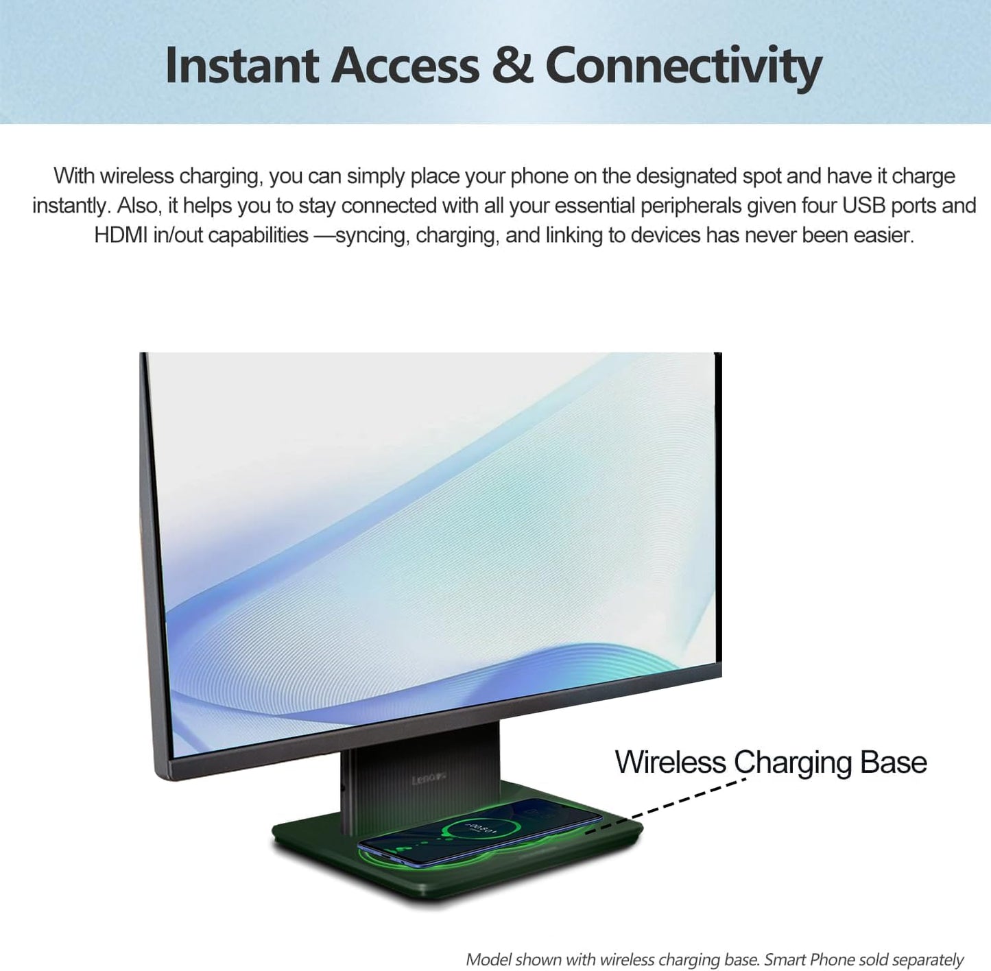 Lenovo 2024 IdeaCentre I Business All-in-One, 27" FHD Touchscreen 100Hz, Intel Core i5-13420H, 16GB DDR5 RAM, 512GB SSD, Wireless Charging Base, Wireless KB & Mouse, Wi-Fi 6, Windows 11 Pro, Grey