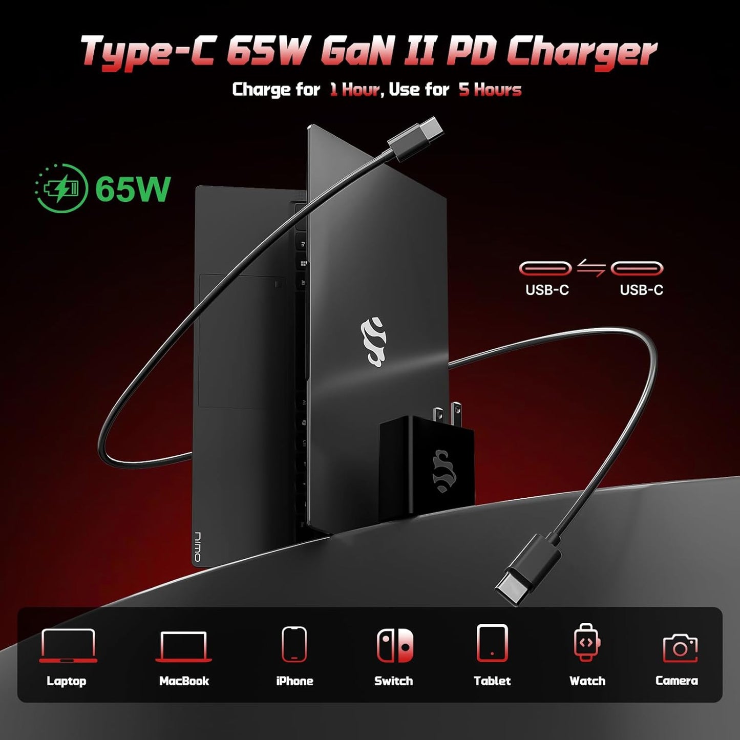 NIMO 15.6" FHD IPS Laptop, Intel N150 (Up to 3.6GHz, Beat i3-10110U), 16GB RAM 1TB SSD, Backlit Keyboard Fingerprint, Wi-Fi 6 BT5.2 Type-C 65W Computer for Students and Home Office