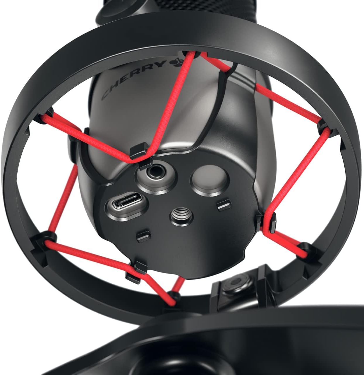 Cherry UM Series 3.0, 6.0 and 9.0 PRO RGB USB Microphone for PC, Mac, Gaming, Recording, Streaming, Podcasting, Studio and Computer Condenser. (UM 6.0 Silver)