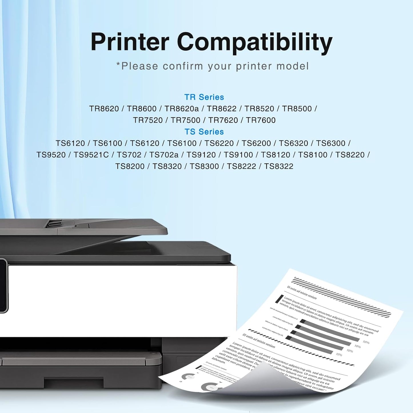 st@r ink Compatible Ink Cartridge Replacement for Canon PGI-280 XXL 280XXL PGBK for Pixma TR8620 TR8620a TR8520 TR7520 TS9120 TS8320 TS8220 TS6120 TS6220 TS6320 Printer(2 Packs)