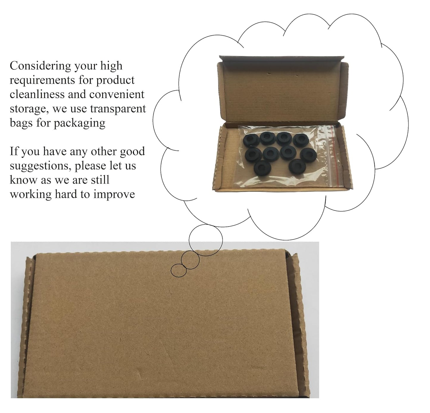 15 pcs 9/16" Drill Hole，1/4" ID Black Silicone Top hat Rubber Grommets for Wiring，Automotive，Firewall，Hole Plug，Desk，Screw，Water and Gas Pipe，Drain，House Siding，Cable Bushing，Glass，Wire Plug