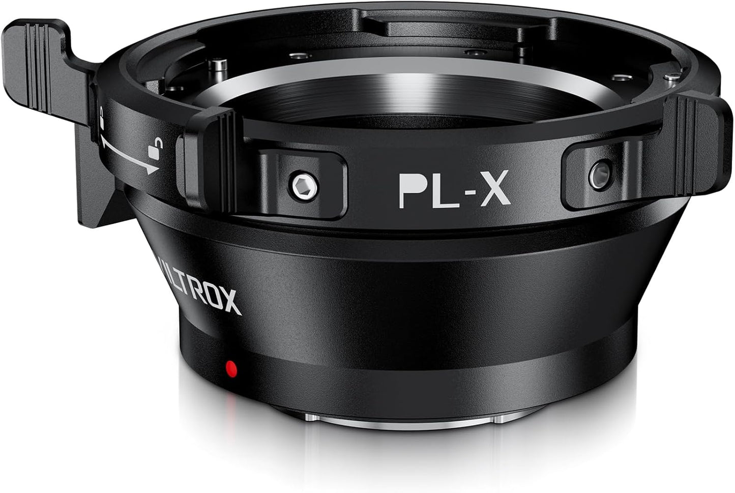 VILTROX PL-X Lens Mount Adapter Ring Lens Converter with Rotary Lock Compatible with PL Lens to Fuji X-Mount Cameras- X-Pro1/X-Pro2/X-E1/X-E2/X-E2s/X-E3/X-H1/X-T1/X-T2/X-T3, etc.