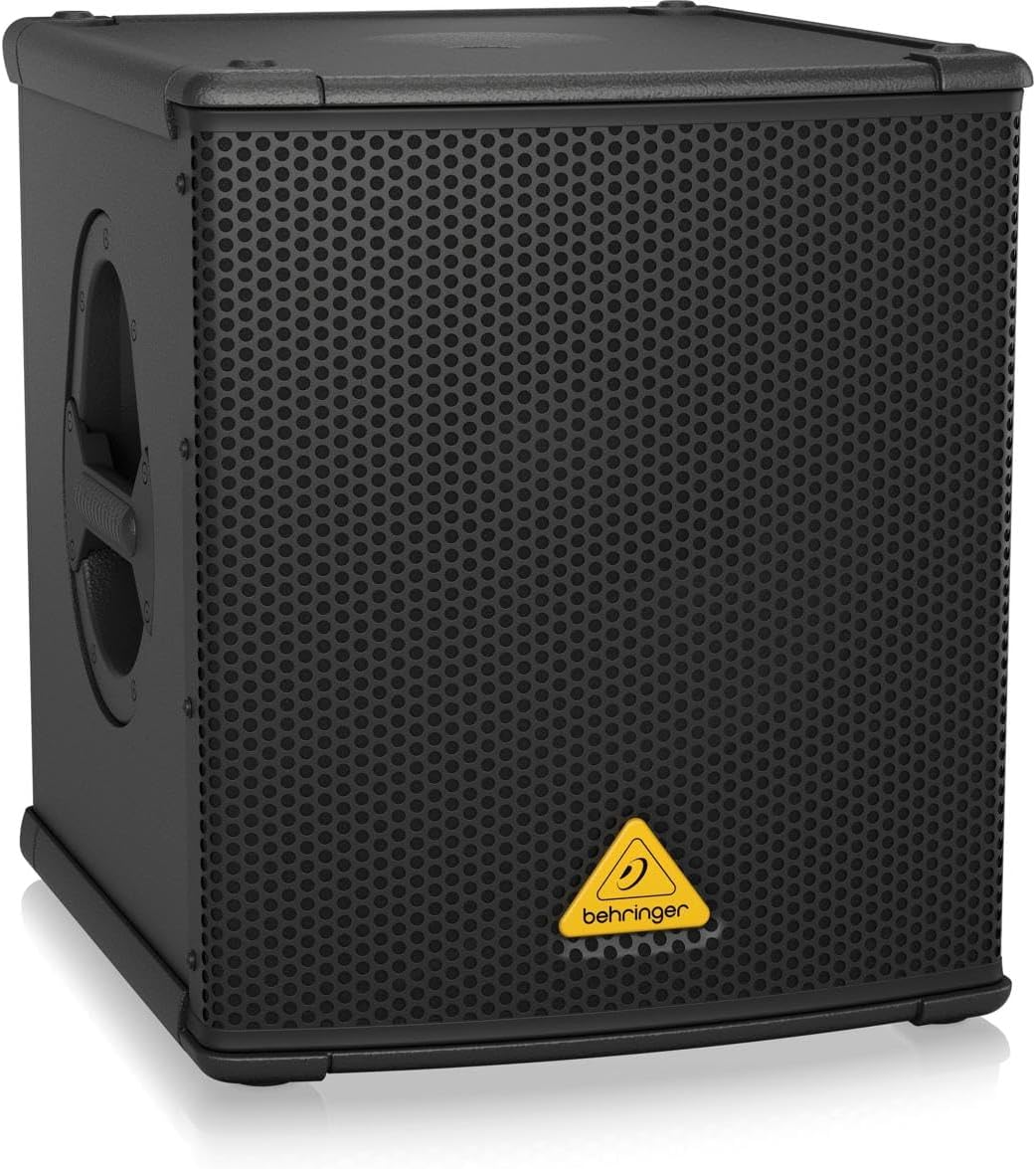 Behringer EUROLIVE B1200D-PRO High-Performance Active 500 Watt 12" PA Subwoofer with Built-In Stereo Crossover