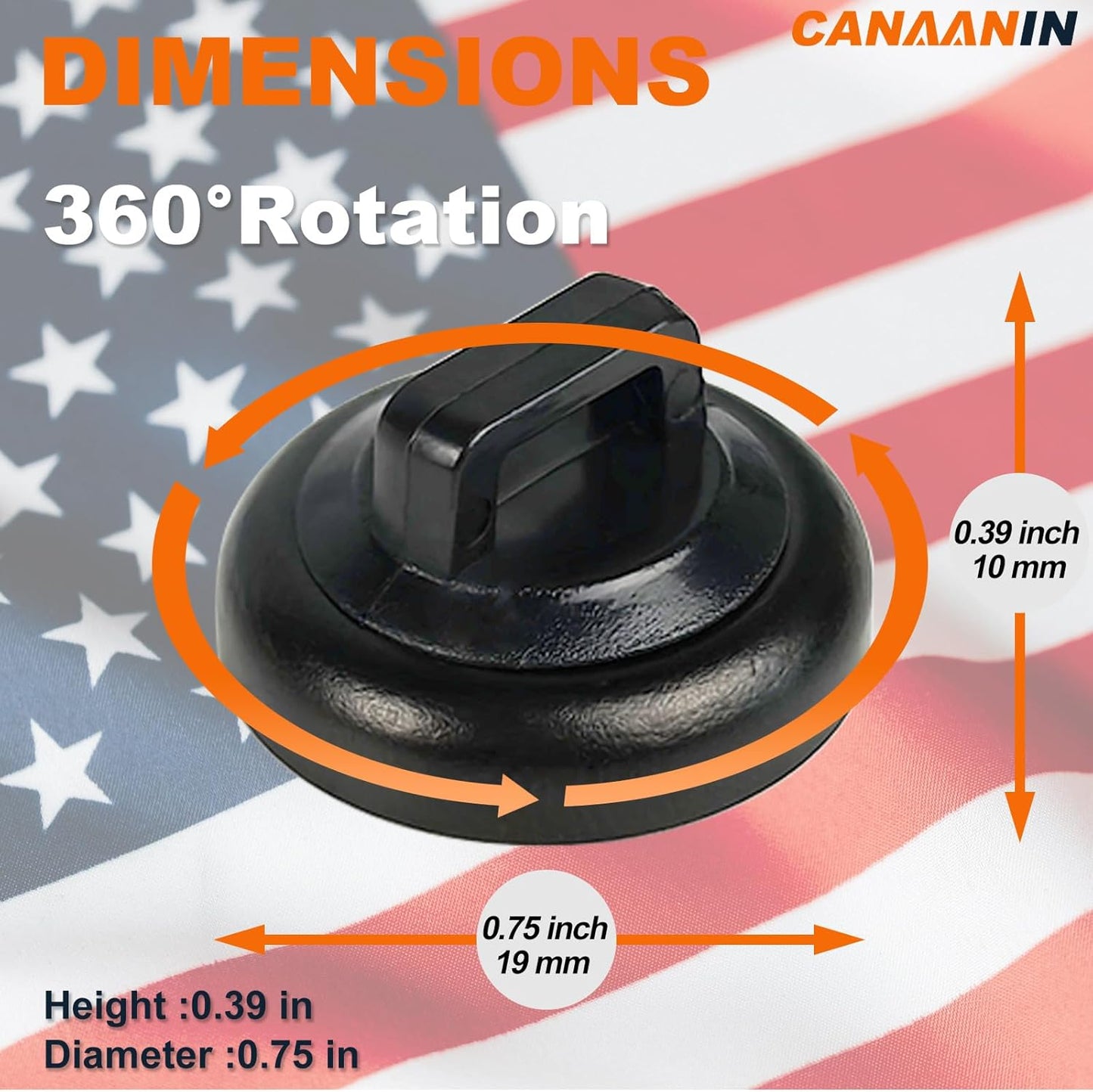 Magnet Zip Tie Mount Magnetic Zip Ties Mount Clips Base Holder Strong Multipurpose Wire Cable Holder Mount Wire Clips Management for Home Office Marine Electrical Wiring (Black, 24 Piece)