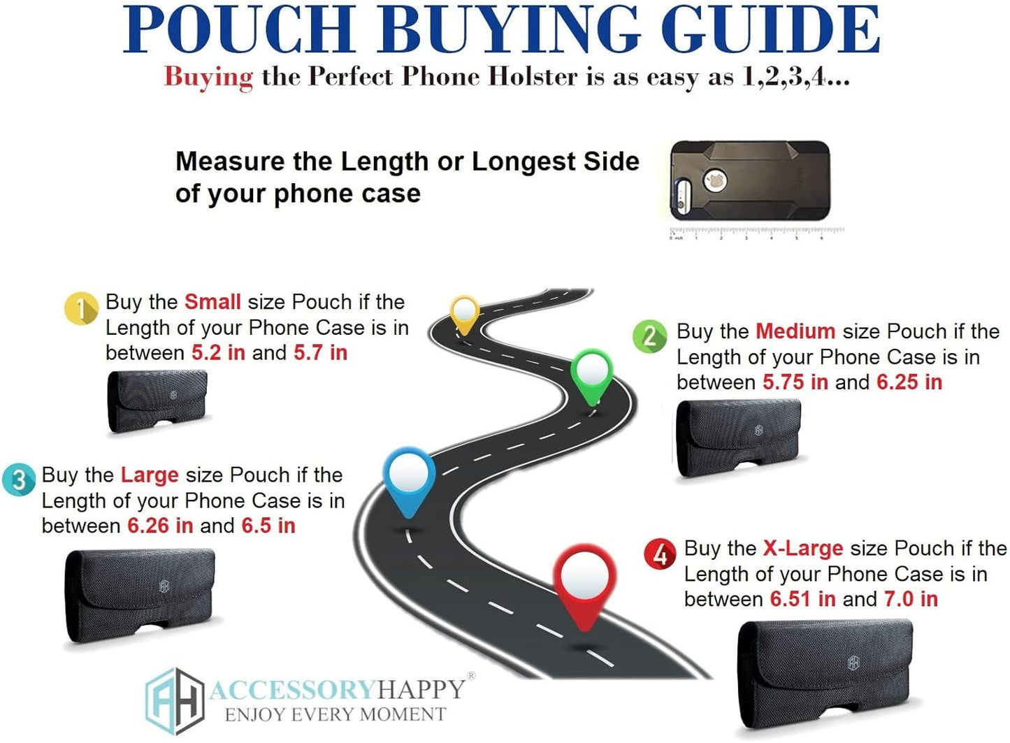 Premium Men Canvas Cell Phone Hip Carrier Clip Holster with Belt Loop Case, Strong Phone Holder Pouch Carrying Holster Compatible for Moto Samsung iPhone 5 5S 12 Mini Fits Thick Case