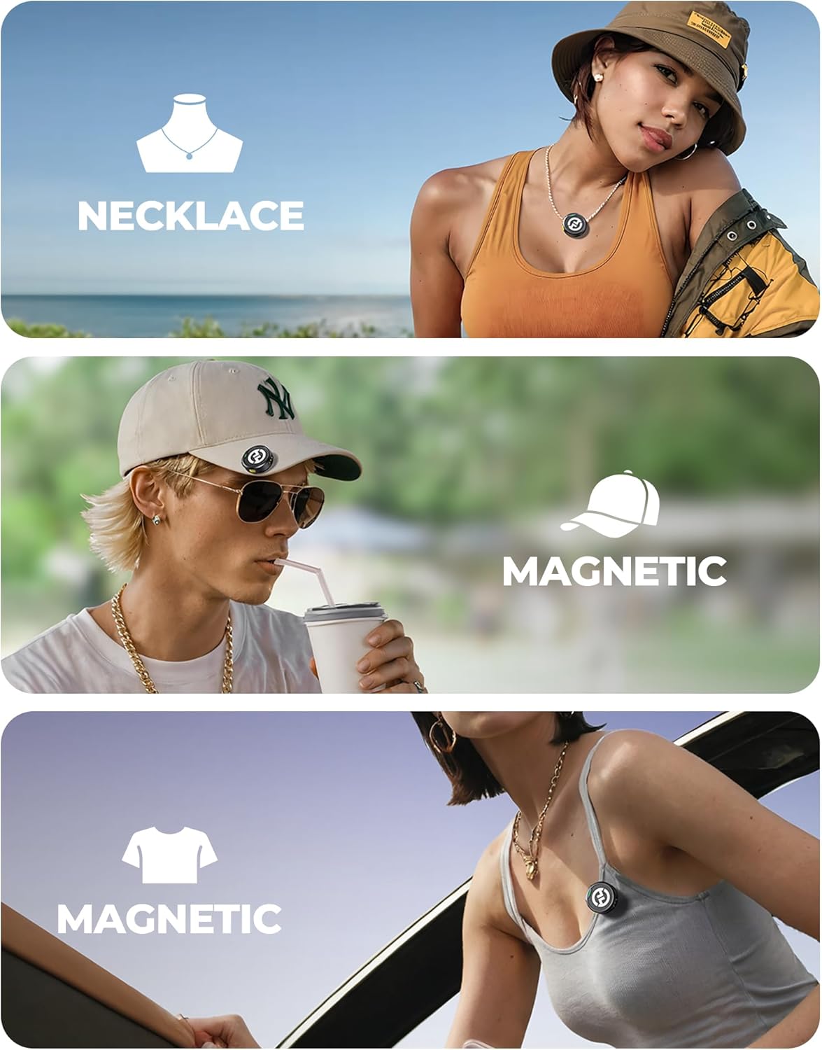 Hollyland Lark M2 Wireless Lavalier Microphone for Camera PC Laptop Phones, Mini Lapel Microphone Wireless, 48KHz 24Bit, 1000ft Range, Noise Cancellation, 30H Battery for Video Recording, Streaming