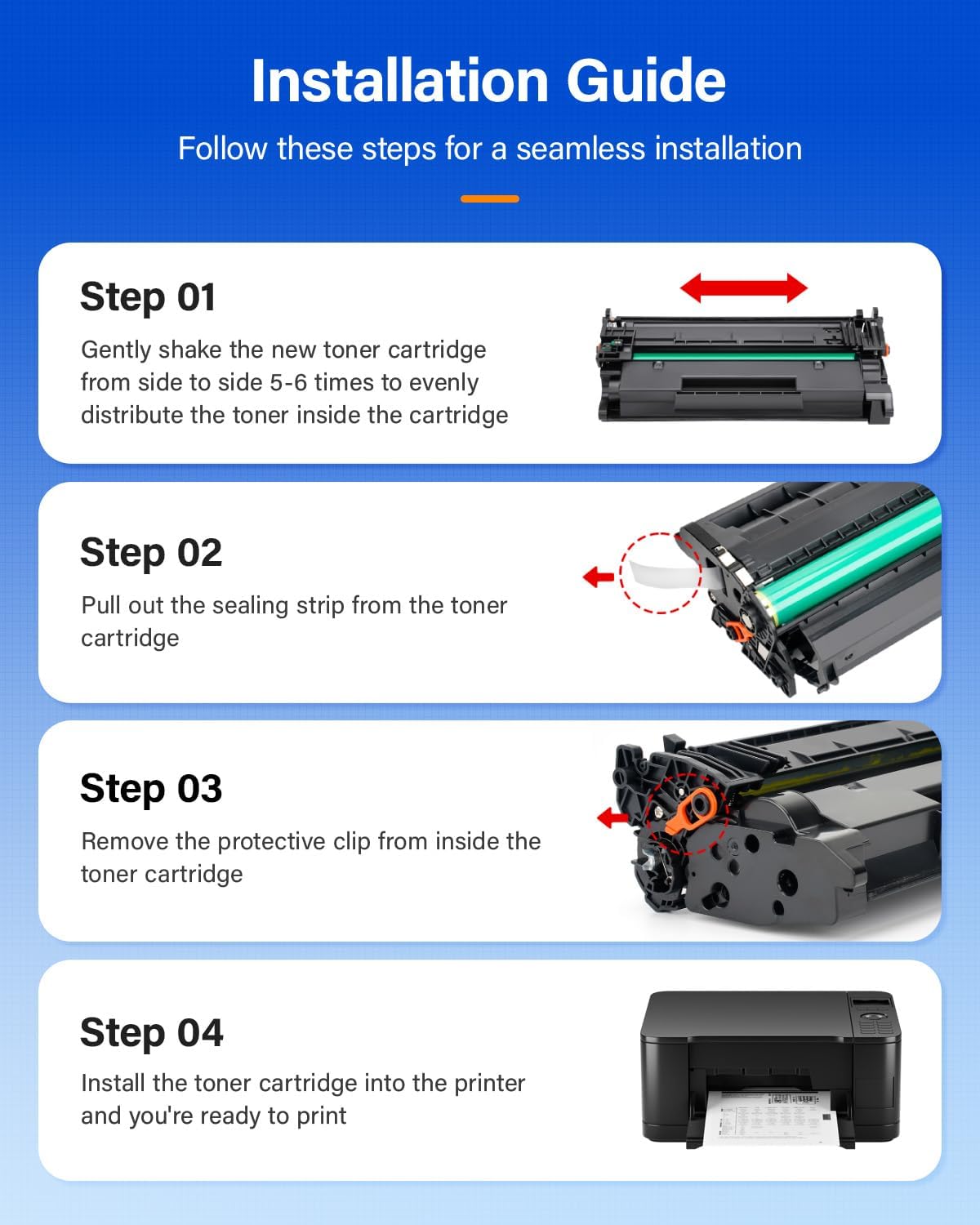 148A Black Toner Cartridge with chip 2-Pack High Yield Replacement for HP 148A W1480A 148X W1480X Compatible with HP LaserJet Pro MFP 4101dw 4101fdn 4101fdw 4001dn 4001dw 4001n Printer Ink 4001 4101 e