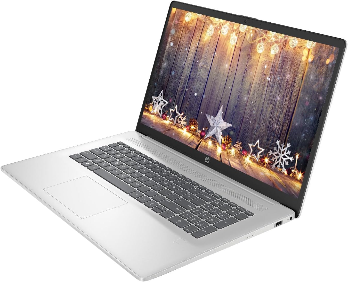 HP 17.3" Business Laptop Computer, 32GB RAM 1.2TB Storage (1TB SSD+256GB Docking Station Set), 10-Core Intel Core i5, Windows 11 Pro & Microsoft Office Included, Fingerprint Reader, PLUSERA Earphones