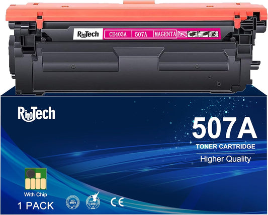 507A Magenta CE403A Toner Cartridge,Replacement for HP 507 507X 507 A CE403X for Laserjet 500 Color m551 m551dn m551n m551xh m570dn m570dw m575c m575dn m575f