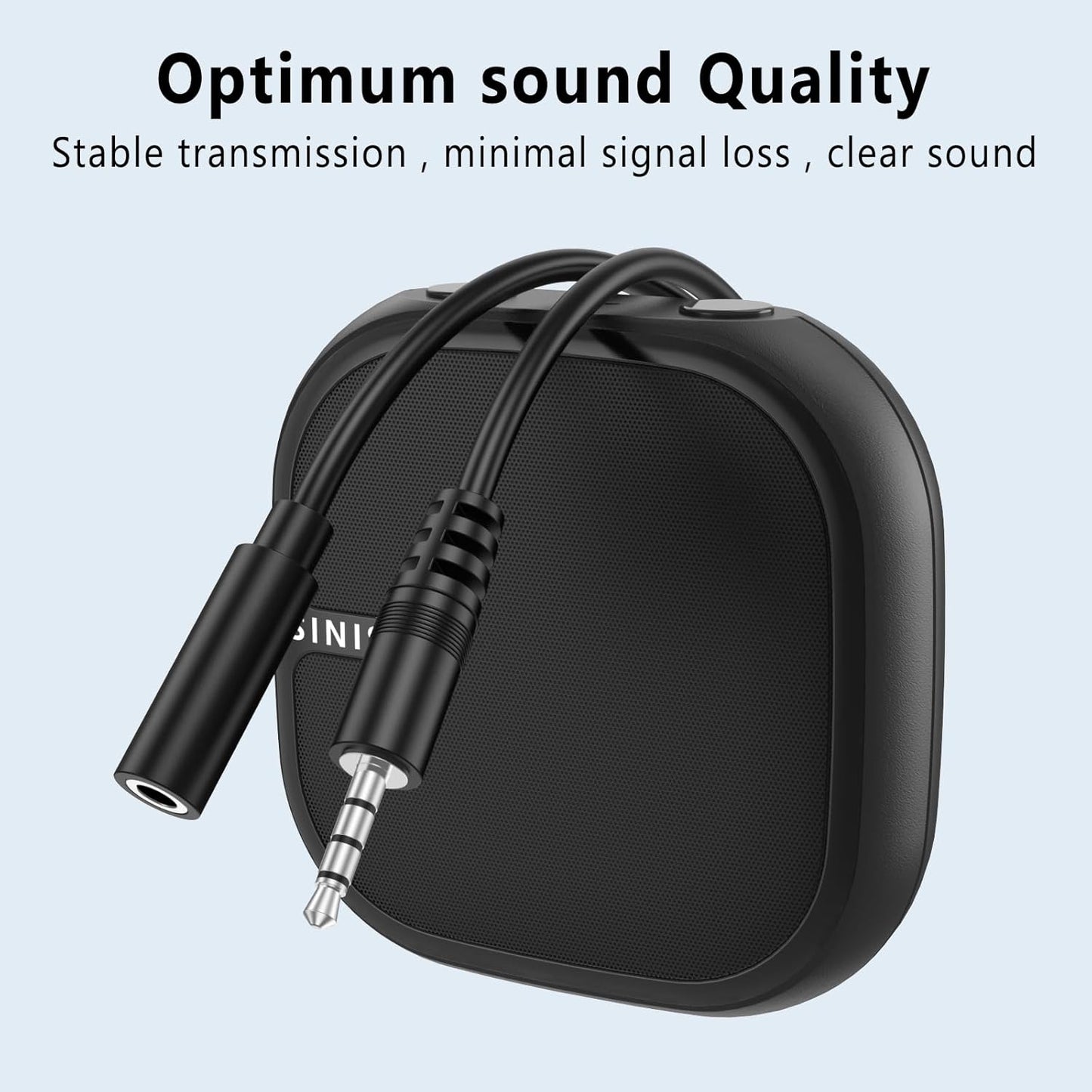 Amzpas Headphone Extension Cable, 4 Pole TRRS 3.5mm Extension Audio Cord Male to Female Stereo Audio Cable for Headset, iPhone, iPad, Smartphones, Tablets, Media Players and More (3.3ft)