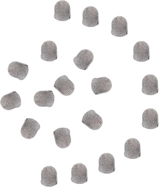 MECCANIXITY 10Pcs Replacement Fiber Mesh Tips for Stylus Pens 6.5mm Suitable for Capacitive Touch Screen,High Sensitivity,Soft,No Scratch Screen Pen Tip