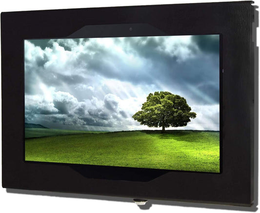 TABcare Locking Anti-Theft Metal Case for Samsung Galaxy TAB A 10.1 2019 Tablet for Kiosk, POS, Store, Show Display, Time Clock (TAB A 10.1 2019 SM-T510, Black)