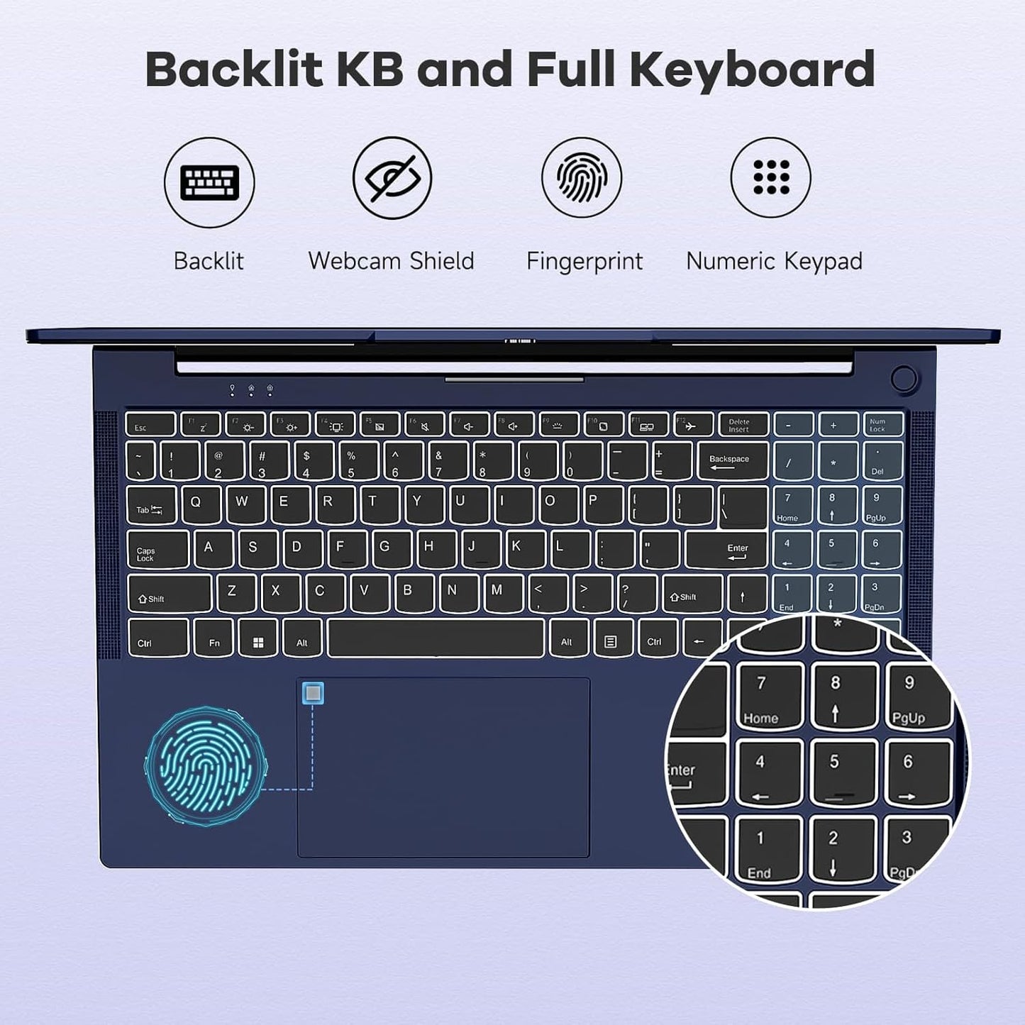 NIMO 15.6" IPS FHD-Gaming-Laptop, AMD Ryzen 5 6600H 6-Cores 660M GPU 16GB DDR5 RAM 1TB SSD(Beat i7-1165G7, Up to 4.5GHz) Computer with 100W GaN Type C Fingerprint Backlit Keyboard Win 11