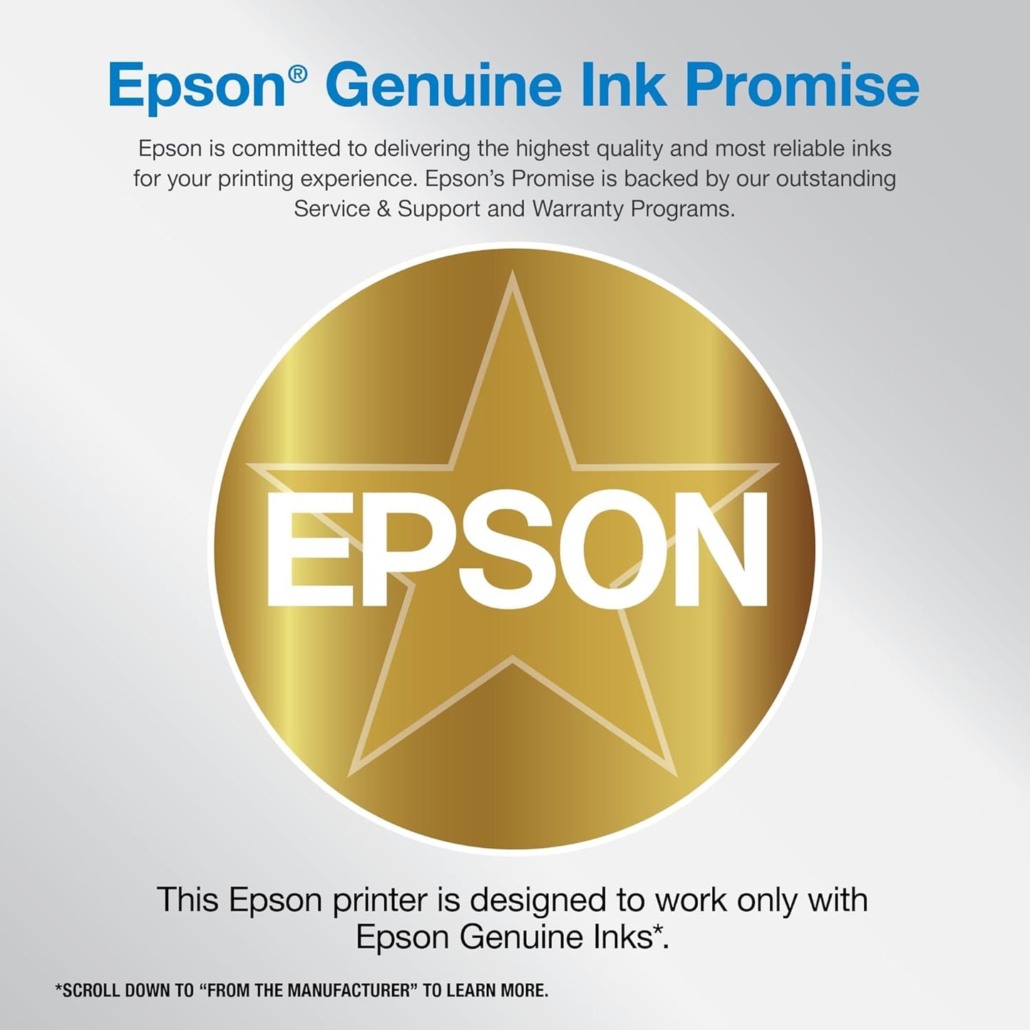 Epson Workforce Pro WF-7820 Wireless All-in-One Wide-Format Printer with Auto 2-Sided Print 13" x 19", Copy, Scan & Fax, 50-Page ADF, 250-sheet Paper Capacity, Works with Alexa, Large Black