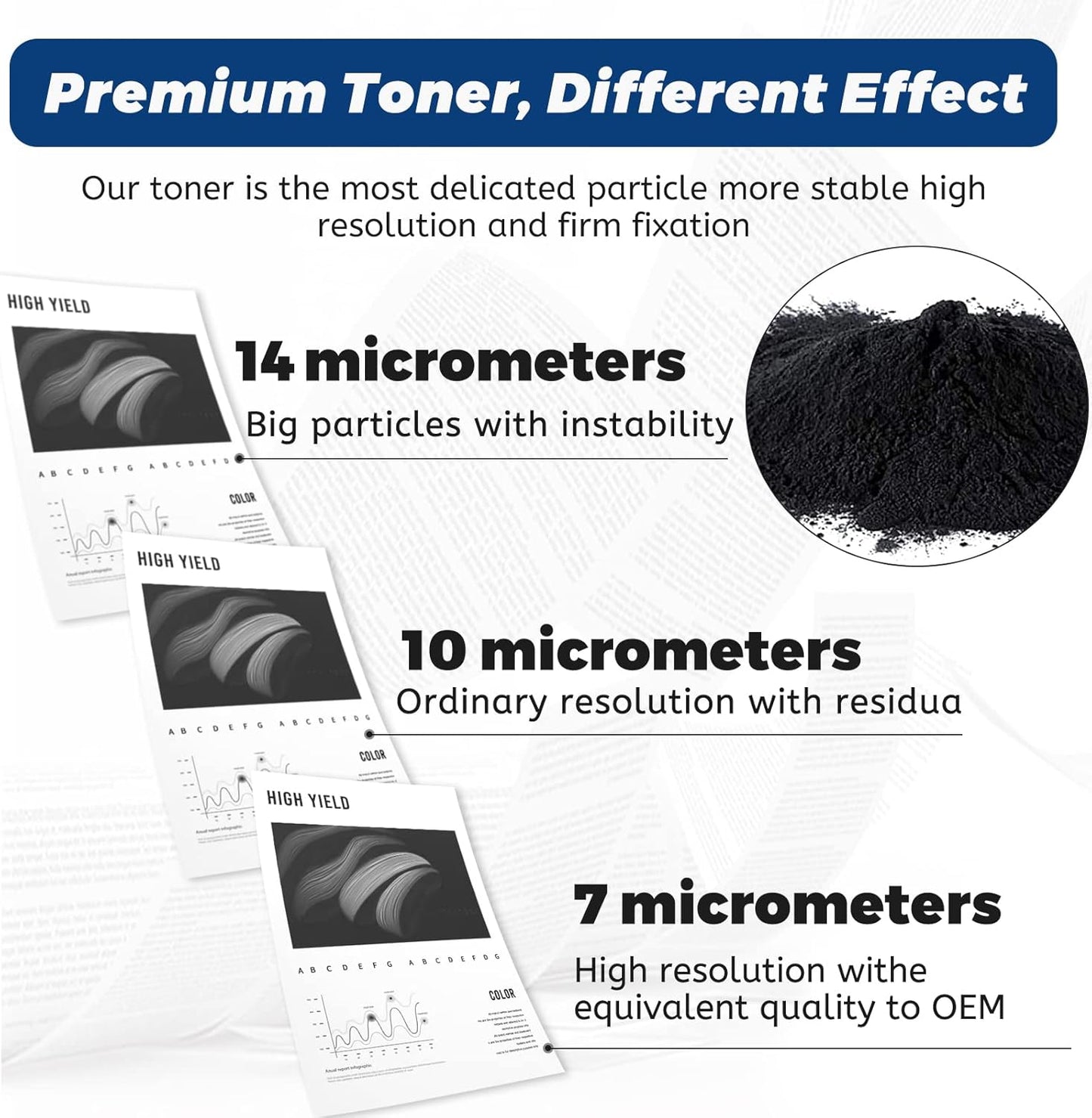 312A Black Toner Cartridge,Compatible for HP 312X CF380A CF380X for HP Laserjet Pro MFP M476dw M476dn M476nw MFP M476 Series Printer,2 Pack