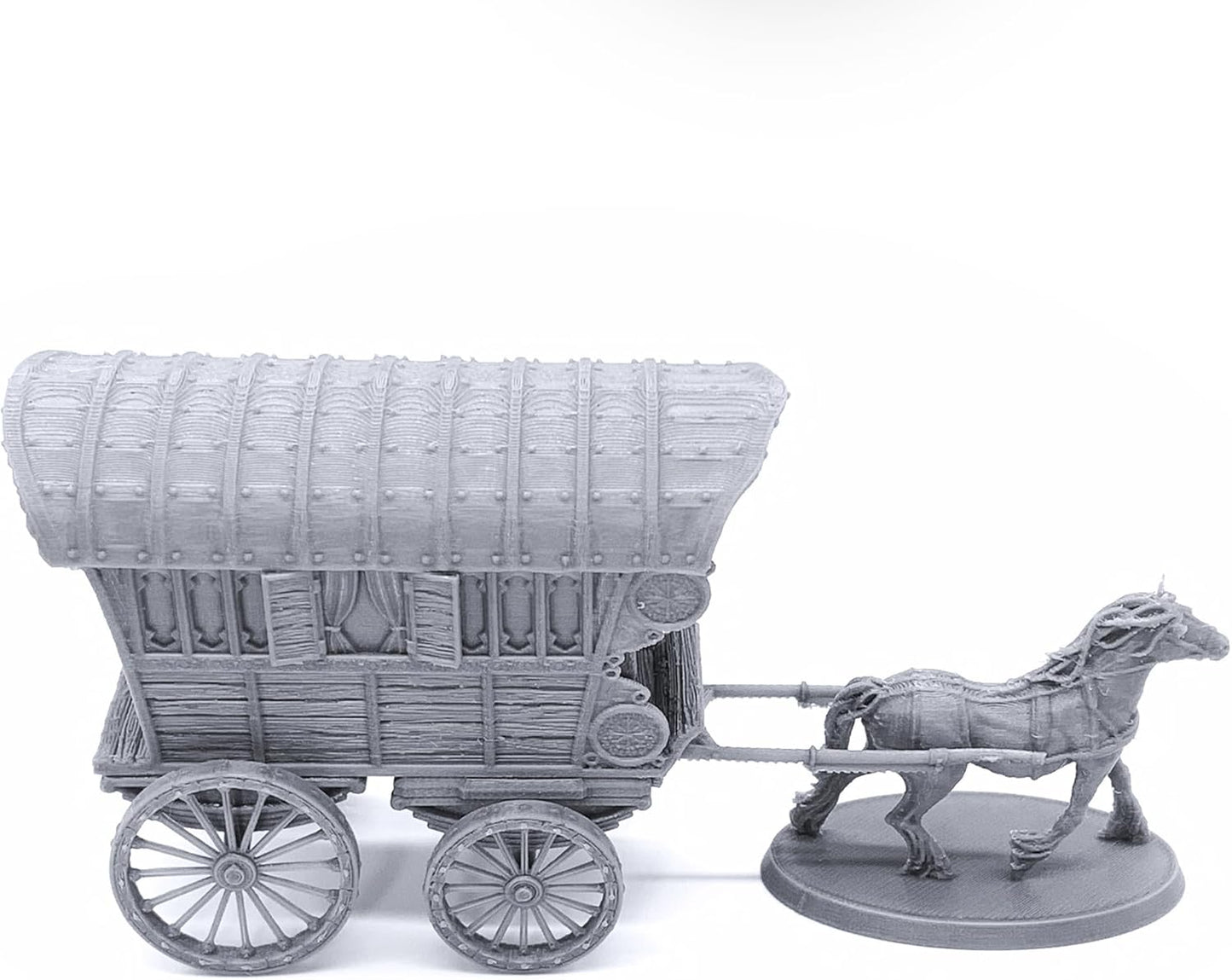 EnderToys Traveler's Camp I by Printable Scenery, 3D Printed Tabletop RPG Scenery and Wargame Terrain 28mm Miniatures