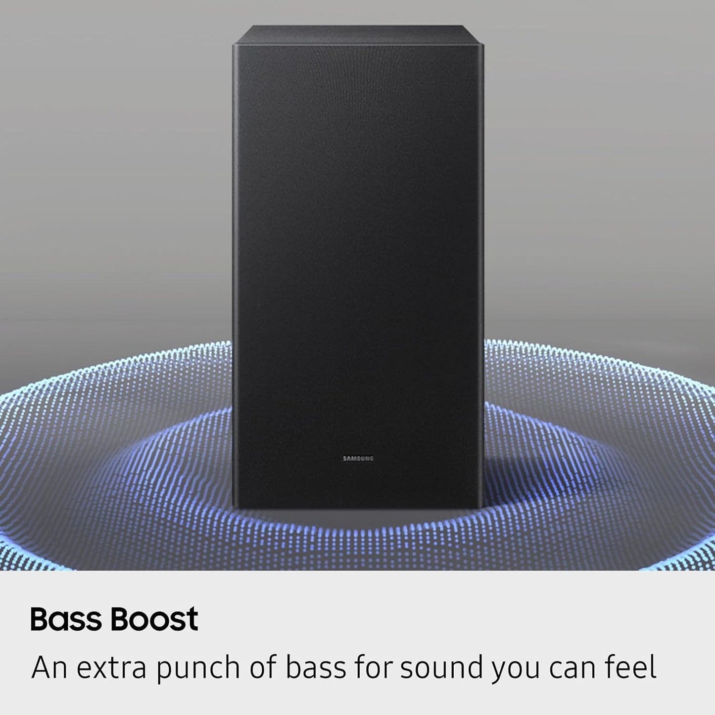 Samsung B-Series Soundbar HW-B550F 2.1 ch DTS Virtual:X Soundbar with Subwoofer (2025 Model) Voice Enhance Mode, Bass Boost, Adaptive Sound