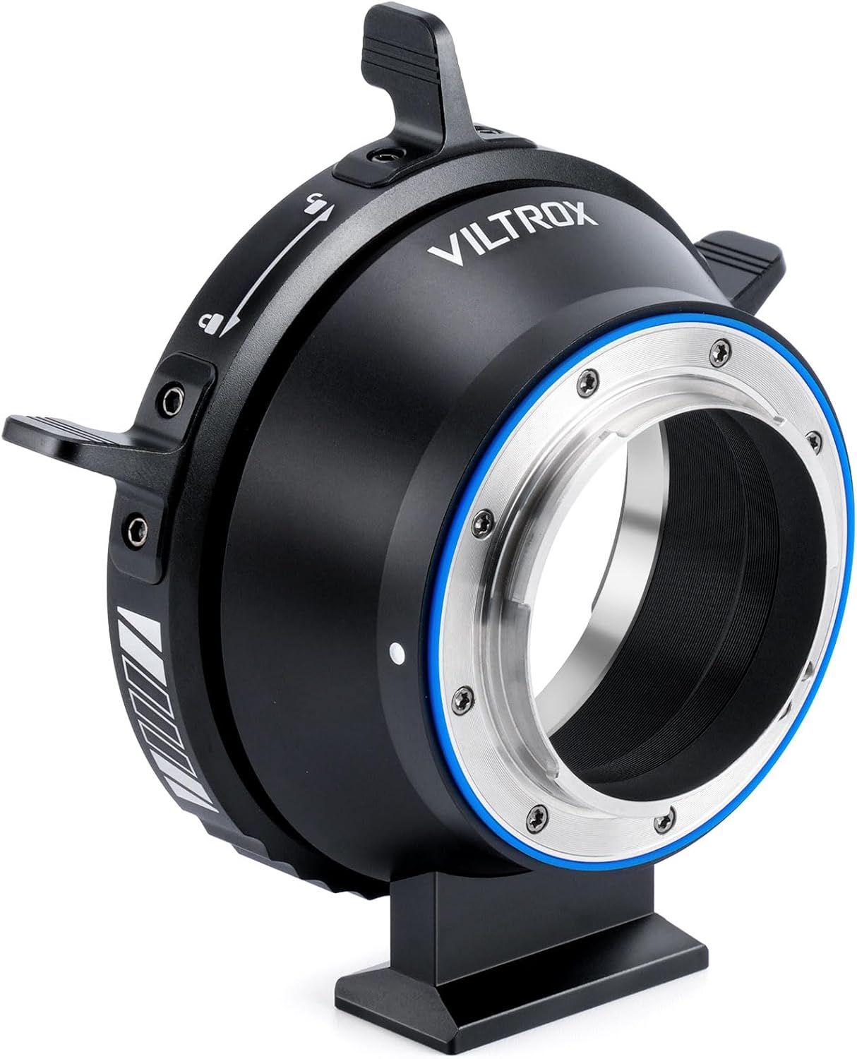 VILTROX PL-E Lens Mount Adapter with Rotary Lock Compatible with PL Lens to Sony E/NEX Mount Cameras A7S3/FS7/5/FX9 /A7R4/R3/a Series/Nex Series