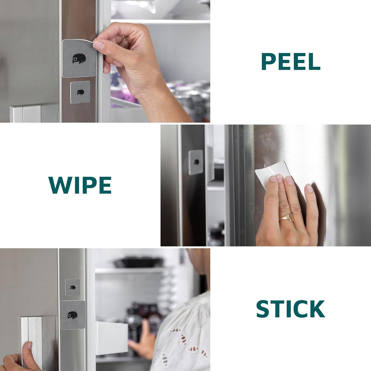 KUVRD Waterbear - Universal Screen Cleaners - Teeny Tiny Cleaning Tools for Your Lenses & Screens, Phat Pack