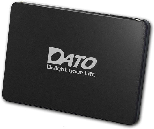 DATO 512GB SSD 2.5" SATA III Internal Solid State Drive, 3D NAND, SLC Cache, Up to 535/500 MB/s, Compatible with Laptop & PC Desktop