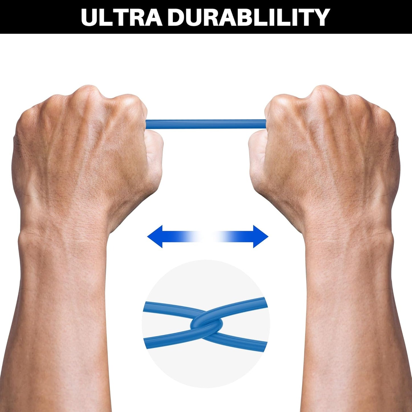 Cat5e Ethernet Cable 125 FT, Cat 5e Internet Cable, Blue Snagless Patch Cord, Flexible, Network, LAN, PoE, Standard RJ45 Connector for PC, Server, Router, Modem, TV, PS5 - with 15 Cable Ties