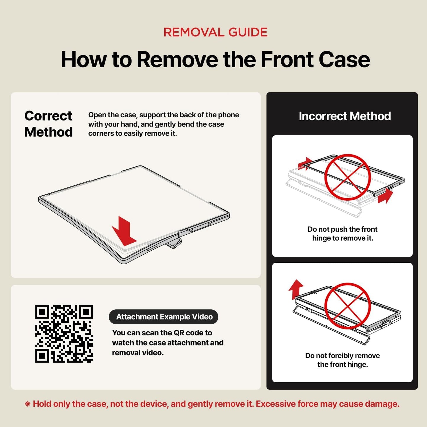 VRS DESIGN Terra Guard Modern for Galaxy Z Fold 7 (2025) – Magnetic Phone Case with Built-in Screen Protector, Rugged Dual Layer Protection & Spring-Loaded Hinge Cover (Metallic Green)