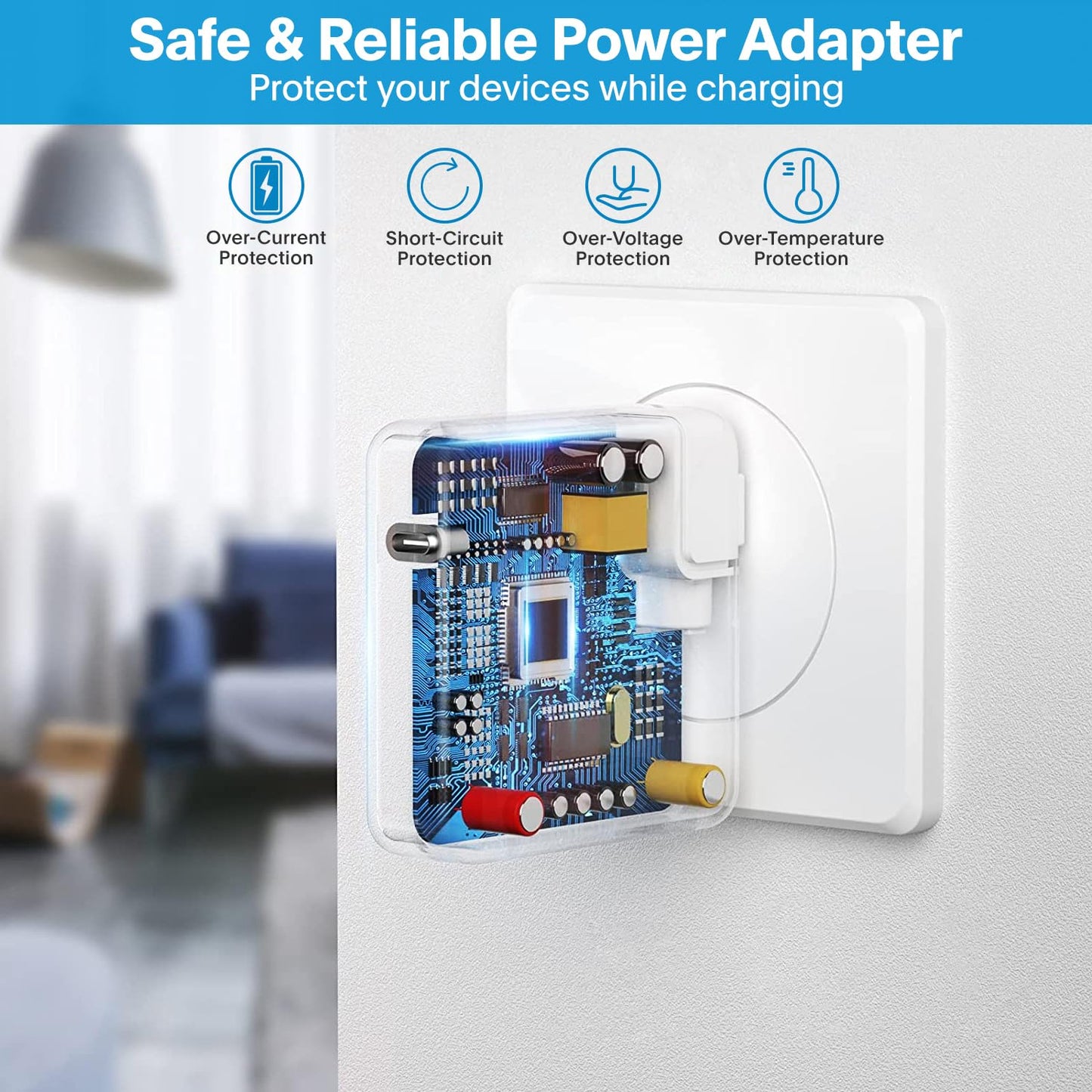 Mac Book Pro Charger - 118W USB C Fast Charger Power Adapter Compatible with MacBook Pro/MacBook Air 16 15 14 13 Inch, M1 M2 M3 M4, New iPad Pro and All USB C Device, Charge Cable 6.6ft