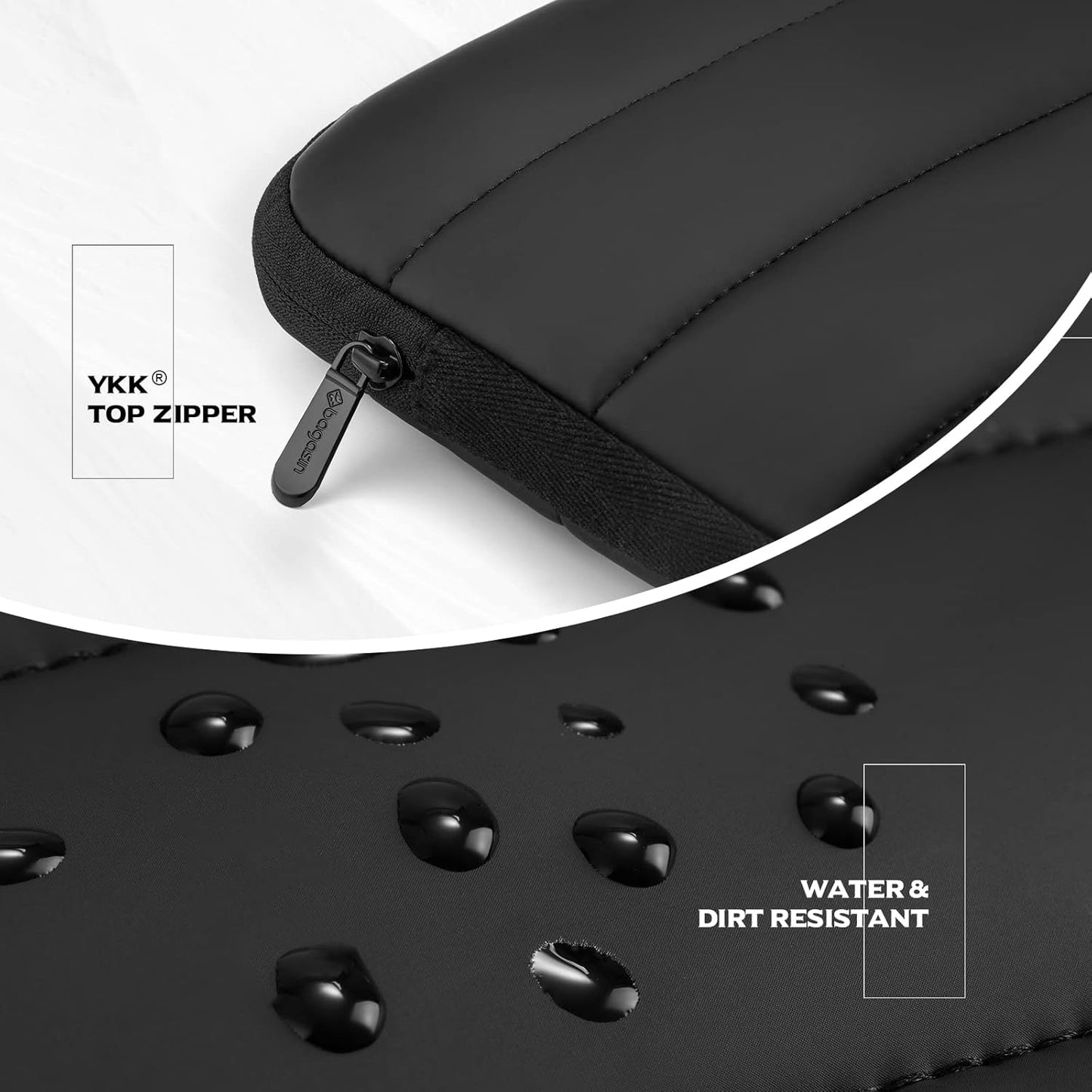 Laptop Sleeve Bag, 15 15.6 16 Inch TSA Laptop Bag Protective Sleeve Waterproof with 4-Layer Protection Laptop Sleeve for MacBook, HP, Dell, Lenovo, Asus Notebook