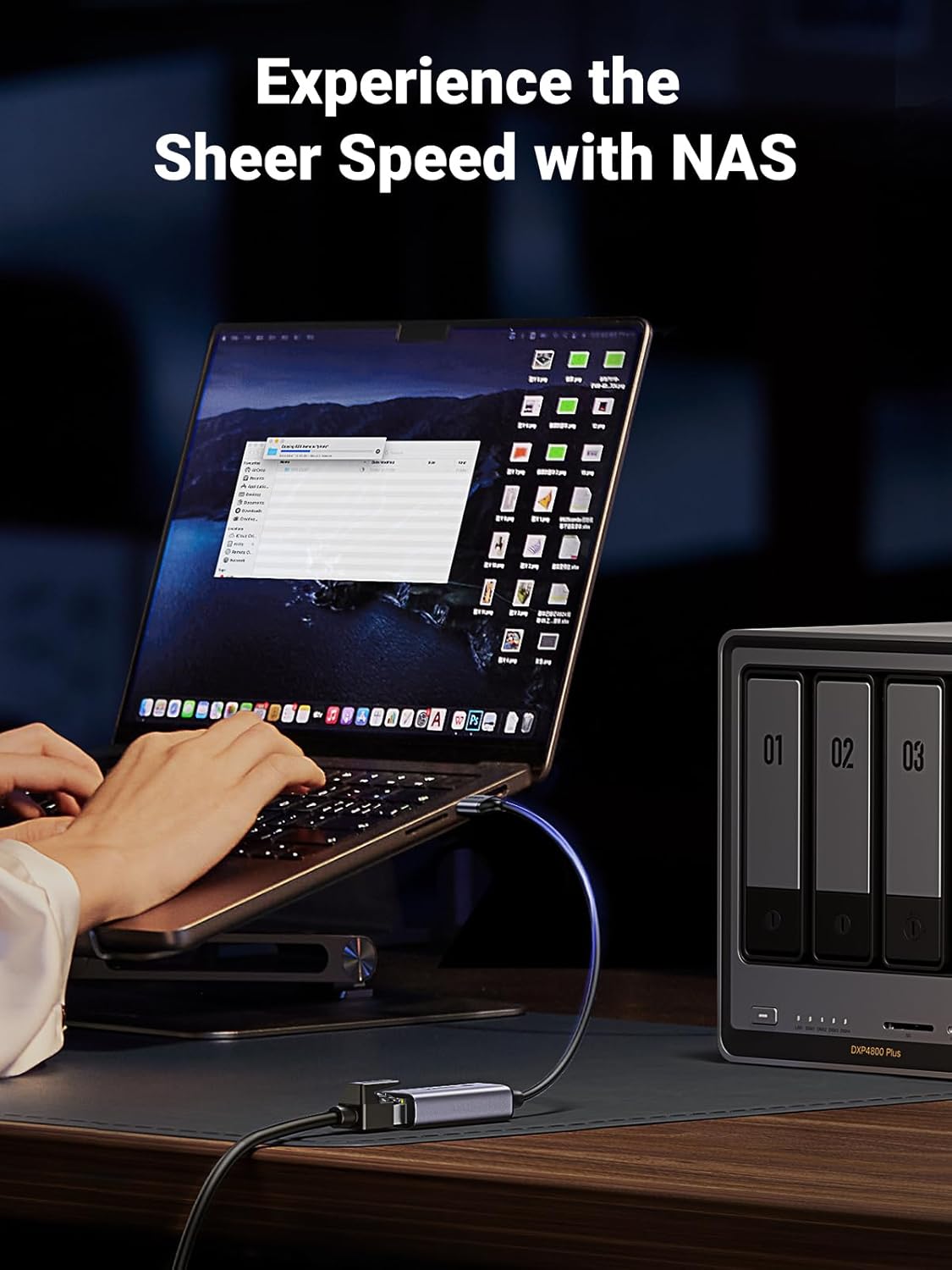 UGREEN USB to Ethernet Adapter 2.5Gb, Ethernet Adapter, Aluminum, USB 3.0 to RJ45 Computer Network Internet LAN Dongle for Laptop, Compatible for MacBook Air/Pro, XPS, Windows, macOS