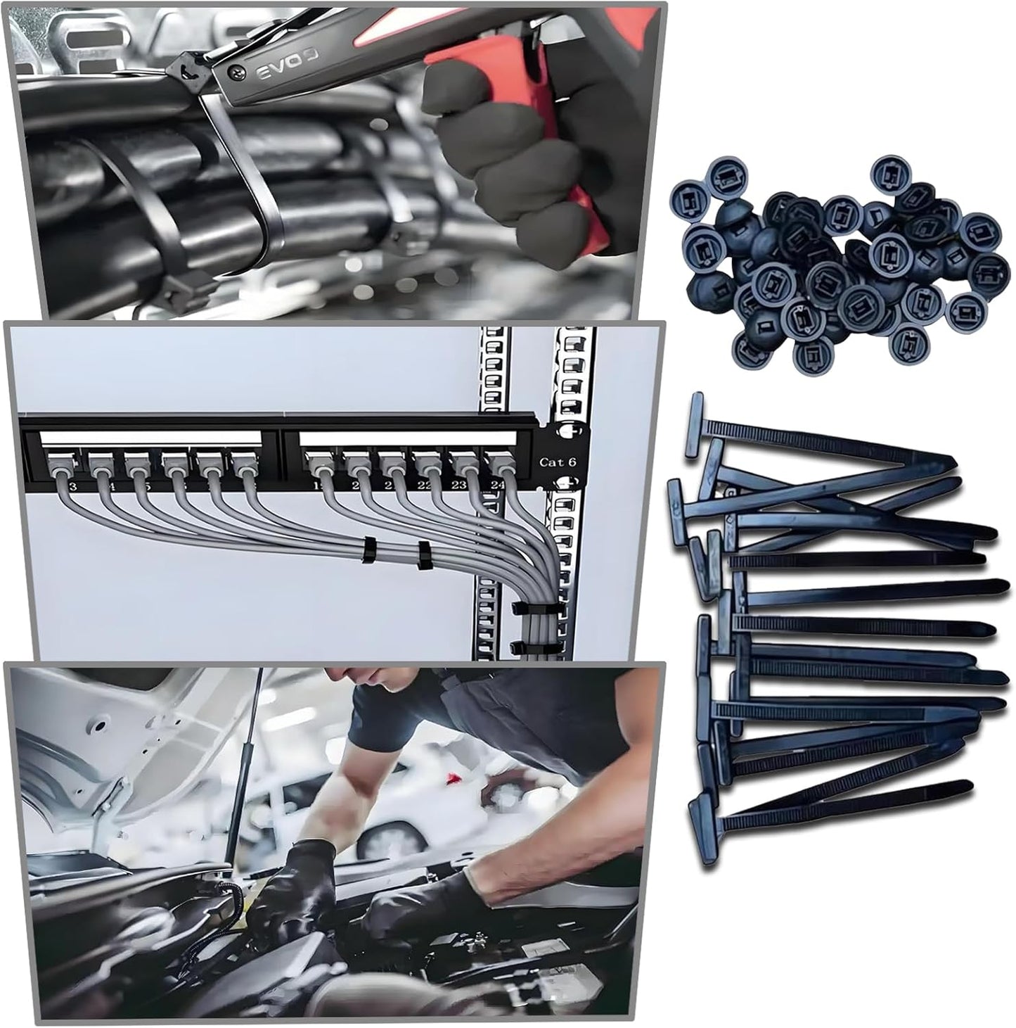 2026 upgraded heavy-duty self-locking nylon cable ties with uv protection for car repair, home, and cable management (20)