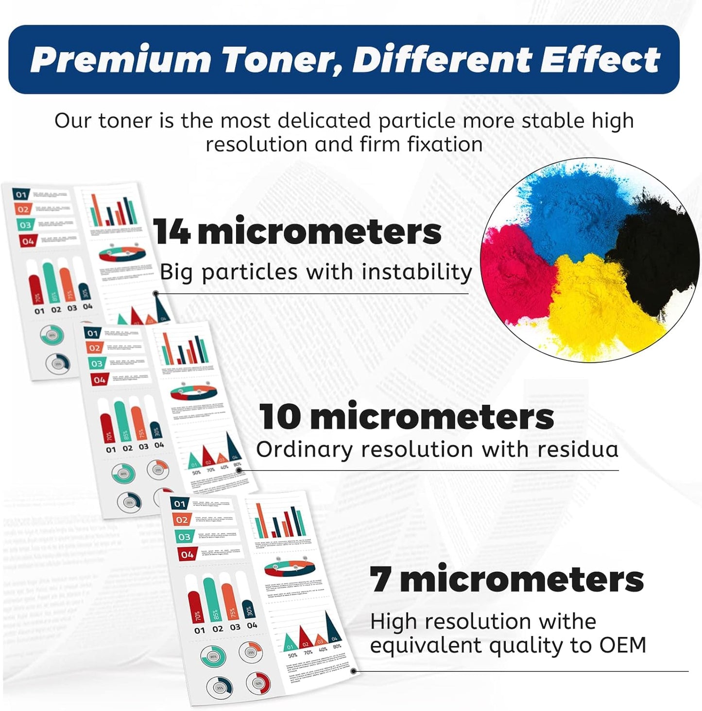508A Magenta CF363A Toner Cartridge, Replacement Compatible for HP 508A 508X CF363X for Color Laserjet Enterprise M553 M552 Color Laserjet Enterprise MFP M577 Series Printer, with Smart Chip (1-Pack)