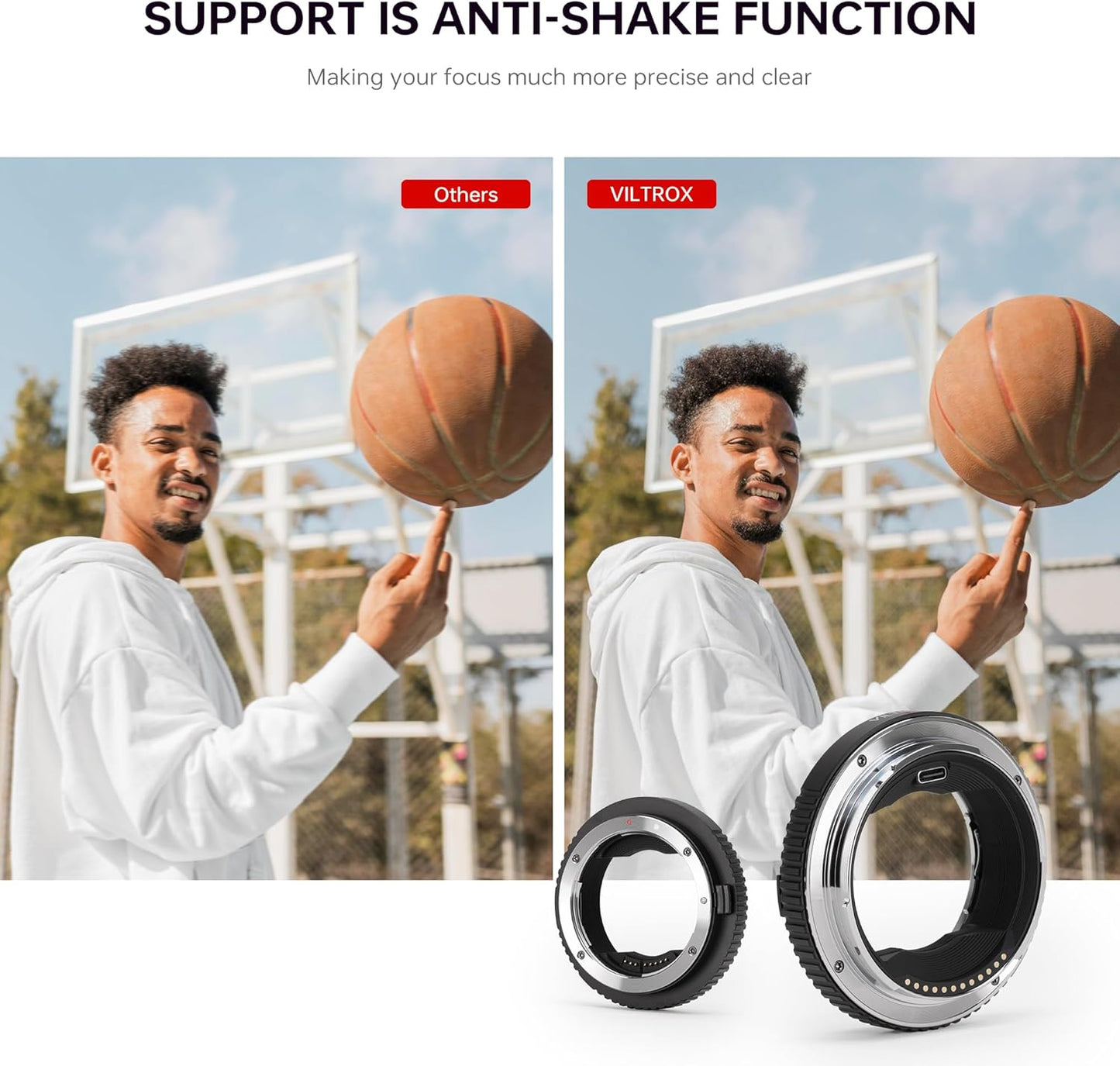 VILTROX EF-GFX II Auto Focus Lens Mount Adapter Converter with Aperture Control, EXIF Transmitting Compatible with Canon EOS EF/EF-S Lens to Fujifilm G-Mount GFX Cameras GFX 100S 50S 50R