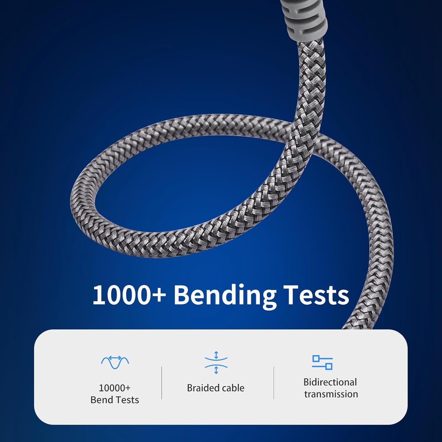 Devinal 1/4 inch Headphone Extension Cable, 6.35mm TRS Male to Female Stereo Cord, Quarter Inch Guitar Cable Extender, 20ft (6 Meters)