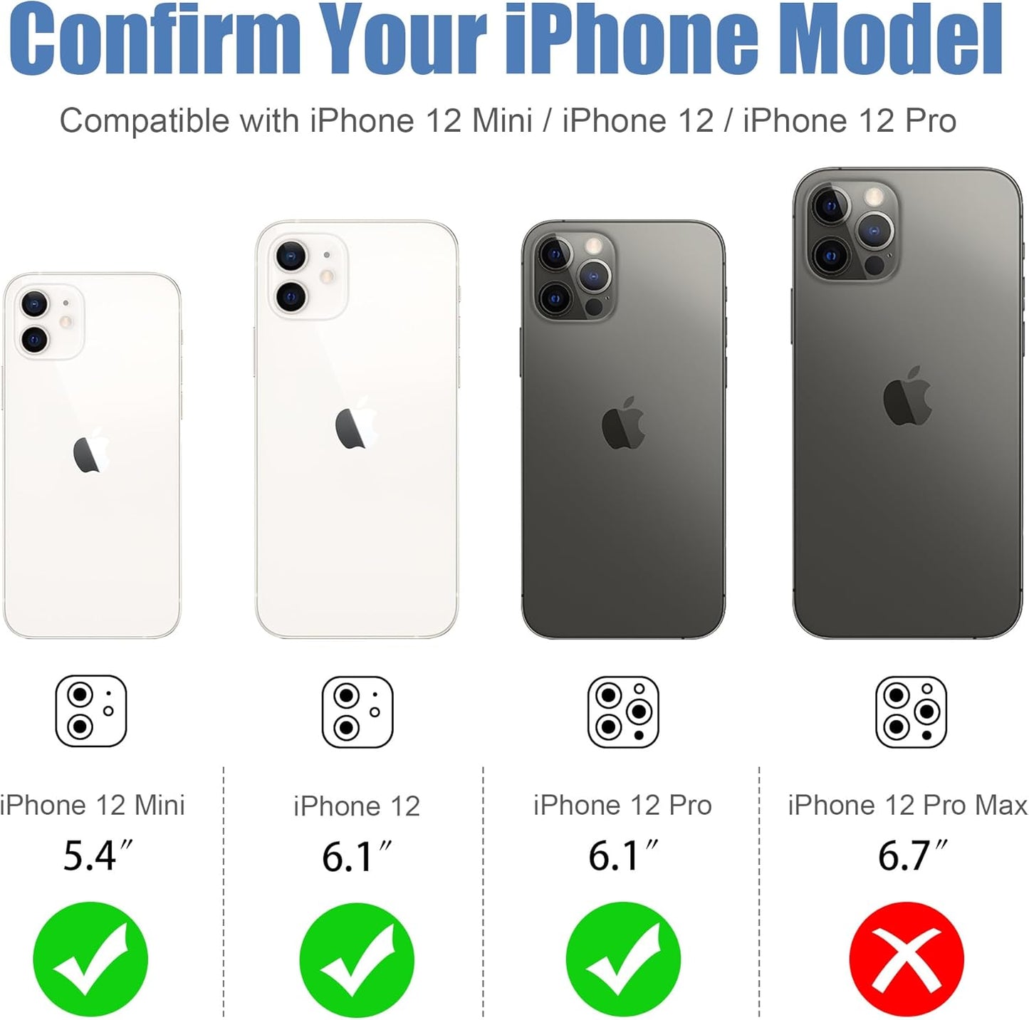 AGVEE 3+3 6 Pack for iPhone 12 Pro/12/12 Mini/11 Pro Max/11 Pro/11 Camera Lens Cover Protector, Diamond & Glitter Metal Ring 9H Tempered HD Glass Camera Protector, Bling-Pink