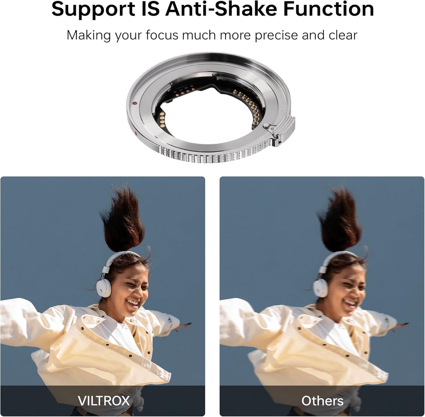 VILTROX E-Z Lens Adapter, E-Mount Lens to Z-Mount Camera Auto Focus Lens Adapter Compatible with Sony E-Mount Lens to Mirrorless Nikon Z-Mount Cameras Z5 Z50 Z6 Z6II Z7 Z7II Zfc