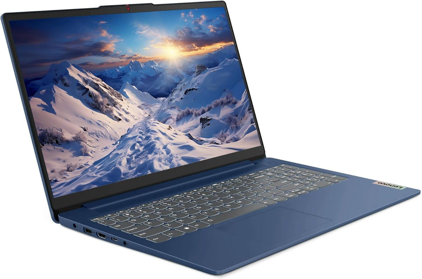 Lenovo 15.6" FHD Touchscreen IdeaPad Business Laptop Computer, 16GB RAM 2TB SSD, AMD Ryzen 7, Windows 11 Pro Laptop with Microsoft Office Lifetime Suite, Backlit Keyboard, PLUSERA Earphones, Blue