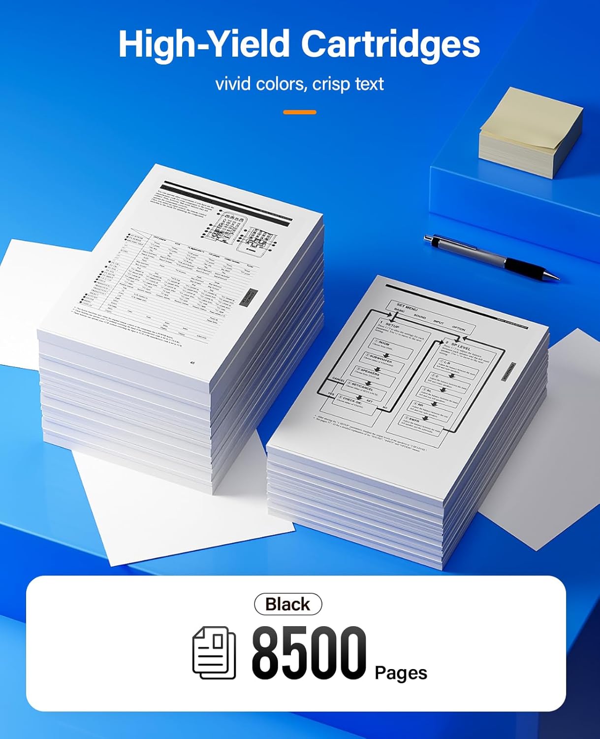 B2360 M11XH Toner Cartridge with chip Black 2-Pack High-Yield Replacement for Dell 331-9805 Toner Compatible with Dell B2360 B2360d B2360dn B3460dn B3465dn B3465dnf Laser Printer Ink All-in-One Copier