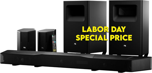 Nakamichi Shockwafe 11.2.6 Channel Dolby Atmos/DTS:X Soundbar with Upgraded Dual 10” Subwoofers, Wireless Bipolar Surrounds, 6 Height Channels, AHD Ultra, 31 Punktkilde Drivers (2025 Flagship)
