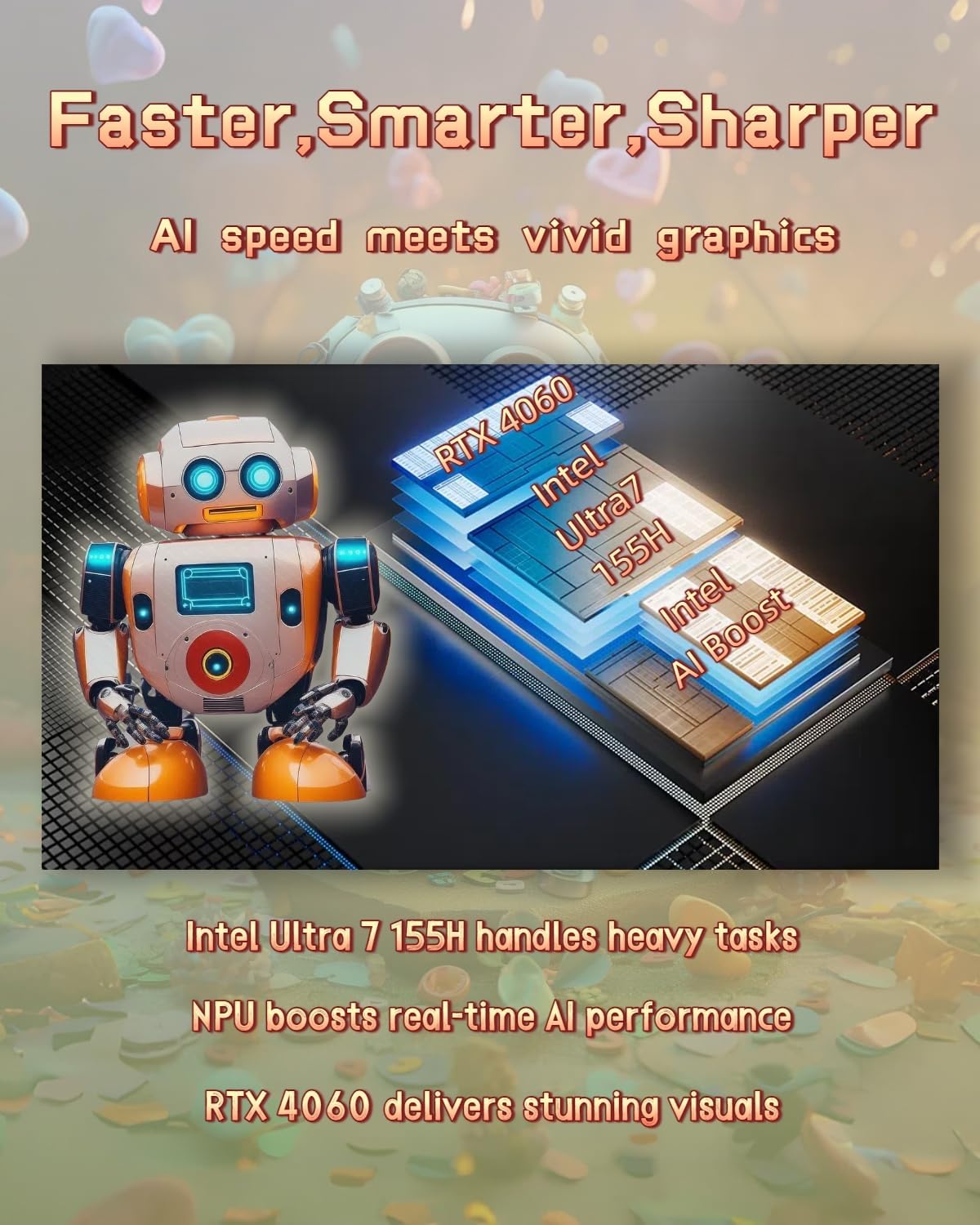 Dell Inspiron 16 Plus Laptop – GeForce RTX 4060, Intel Ultra 7 155H, 16" 2.5K 120Hz Display, Next-Gen AI Copilot, Backlit KB, Win 11 Pro, w/Accessories (32GB DDR5 | 1TB SSD)