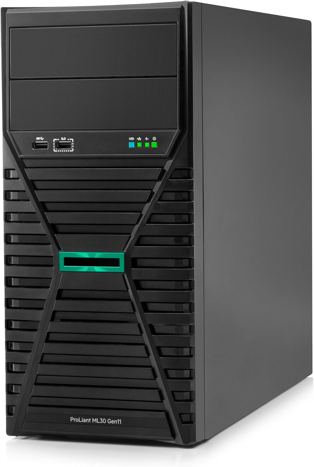 Hewlett Packard Enterprise ProLiant ML30 Gen11 Tower Server w/one Inte Xeon 6315P Processor, 2.8GHz, 4c 1P 1x16GB-U 4LFF-NHP 2x1TB HDD 1x350W PS (HPE Smart Choice P83315-005)