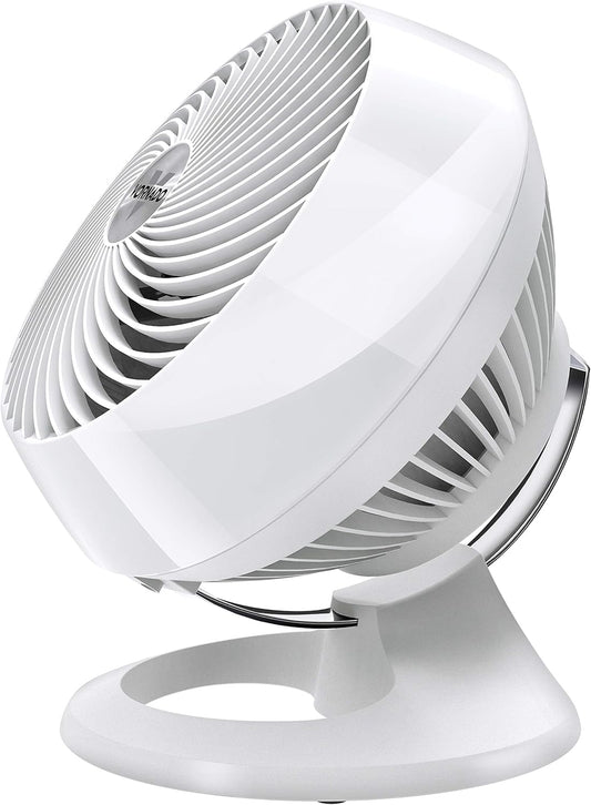 Vornado 660 Large Whole Room Air Circulator Fan with 4 Speeds and 90-Degree Tilt, 660-Large, White