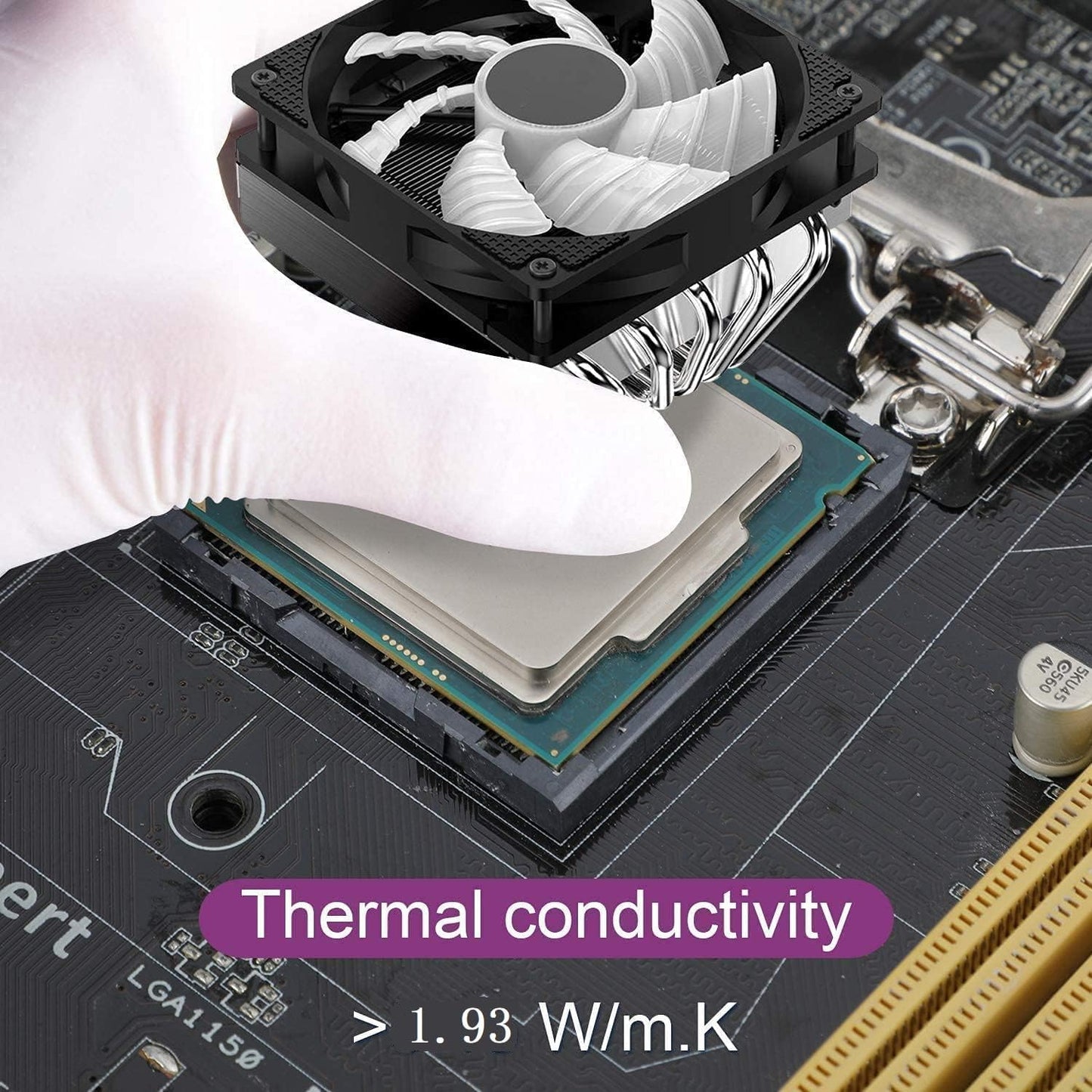 HY510-20PCS(1PCS-1g) CPU Thermal heatsink Paste Silicone Grease Compound Carbon Based High Performance Non-Conductive for pc CPU gpu PS4 20 Gram