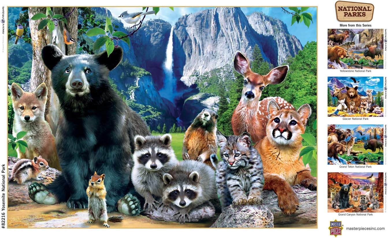 MasterPieces 500 Pieces Jigsaw Puzzle for Adults, Family, Or Youth - Yosemite National Park - 15"x21"