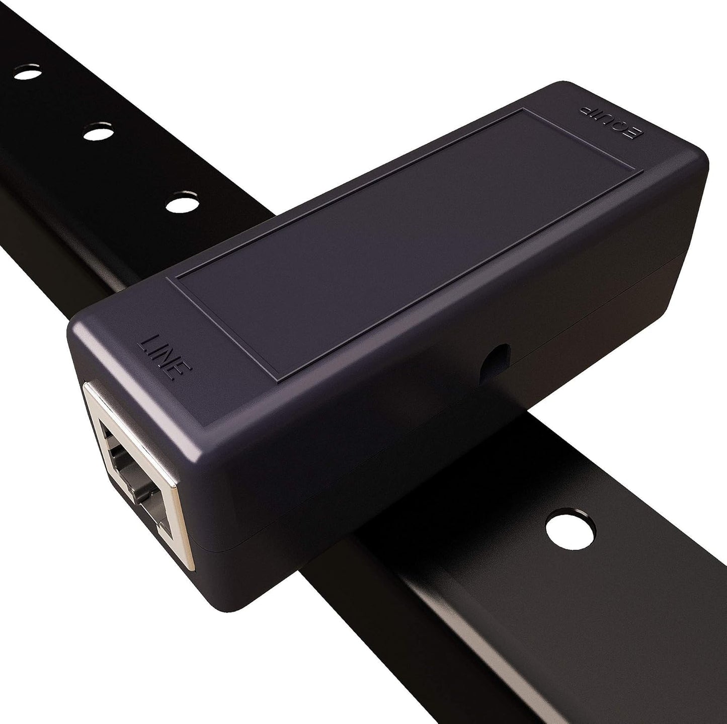 Ethernet Surge Protector 19" RackMount (16 Port) PoE+ Gigabit (Server Rack Mount 1U) -Gas Discharge Tube -RJ45 Lightning Suppressor -LAN Network CAT5/CAT6 Thunder Arrestor GbE 1000 Mbps -Tupavco TP316