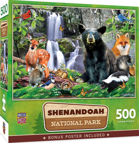 MasterPieces 500 Pieces Jigsaw Puzzle for Adults, Family, Or Youth - Shenandoah National Park - 15"x21"