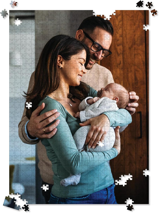 Photo, Pet, Wedding, Family Reunion Puzzle - 1000 Piece, Custom Jigsaw Puzzle for Adults (Vertical/Portrait) - I See Me!